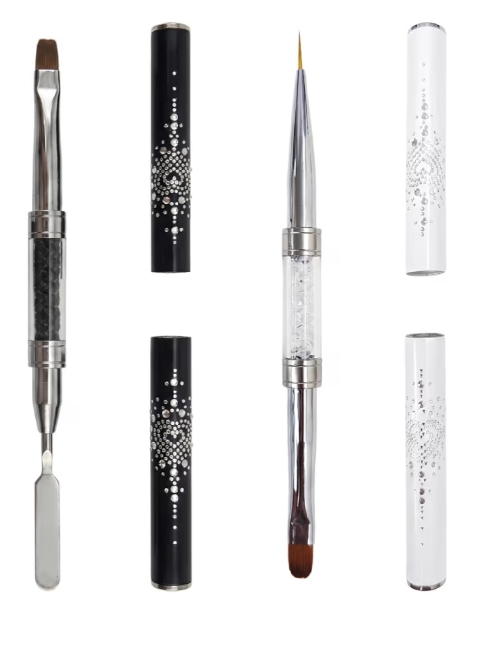 Double Ended Builder Gel Nail Brushes